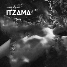 A black and white image that has been altered in photoshop, very abstract